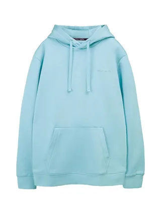 Sweat à Capuche Turquoise Homme Teddy Smith Nark 1
