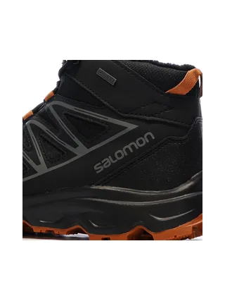 Chaussures de Randonnée Apres Ski Noir/Orange Homme Salomon Shoes Cruzano 3 Mid Gtx 7
