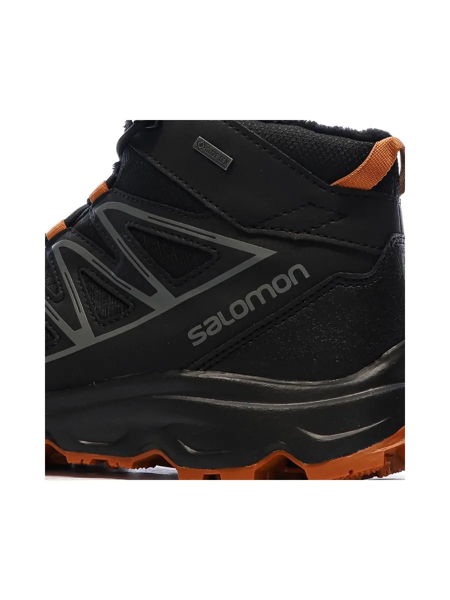 Chaussures de Randonnée Apres Ski Noir/Orange Homme Salomon Shoes Cruzano 3 Mid Gtx 7
