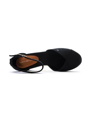 Sandales Noires Femme Tommy Hilfiger FW0FW08657 4