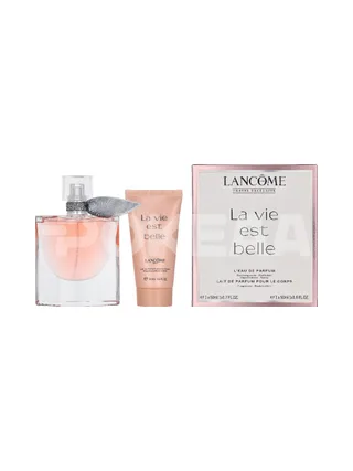 Lancome La Vie Est Belle Giftset 100ml - Edp Spray 50ml Refillable/Body Lotion 50ml 1