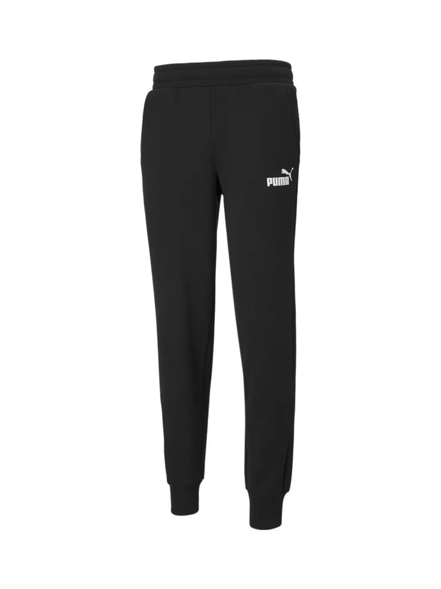 Jogging Noir Homme Puma Ess Logo 586714 2