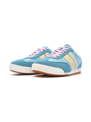 Baskets Turquoise/Rose Femme Teddy Smith 120132 6