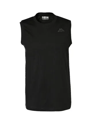 Débardeur Noir Homme Kappa Cadwal 1