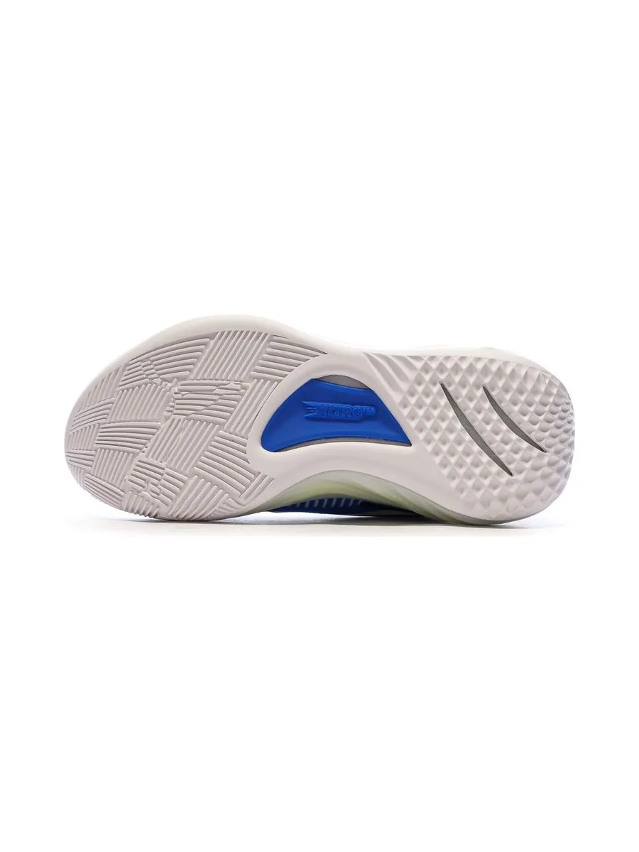 Chaussures de Basketball Blanches/Bleu Homme Puma All-pro Nitro 6
