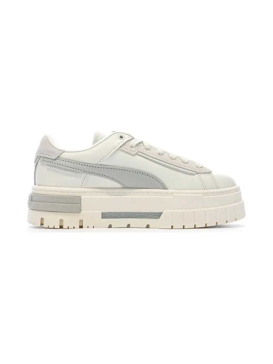 Baskets Écru/Gris Femme Puma Crashed Selflove 3