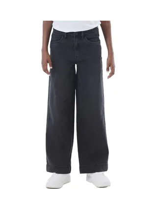 Jean Loose Noir Fille Name it Frose LBDS 1