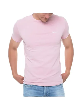 T-shirt Rose Homme Pepe Jeans Original Basic PM508212 1