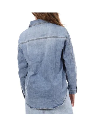 Chemise Bleu Femme Monday Premium LV256 2