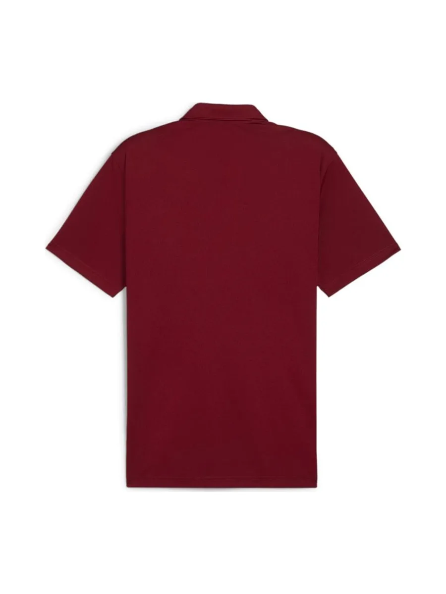 Polo de Golf Rouge Homme Puma Pure Solid 3