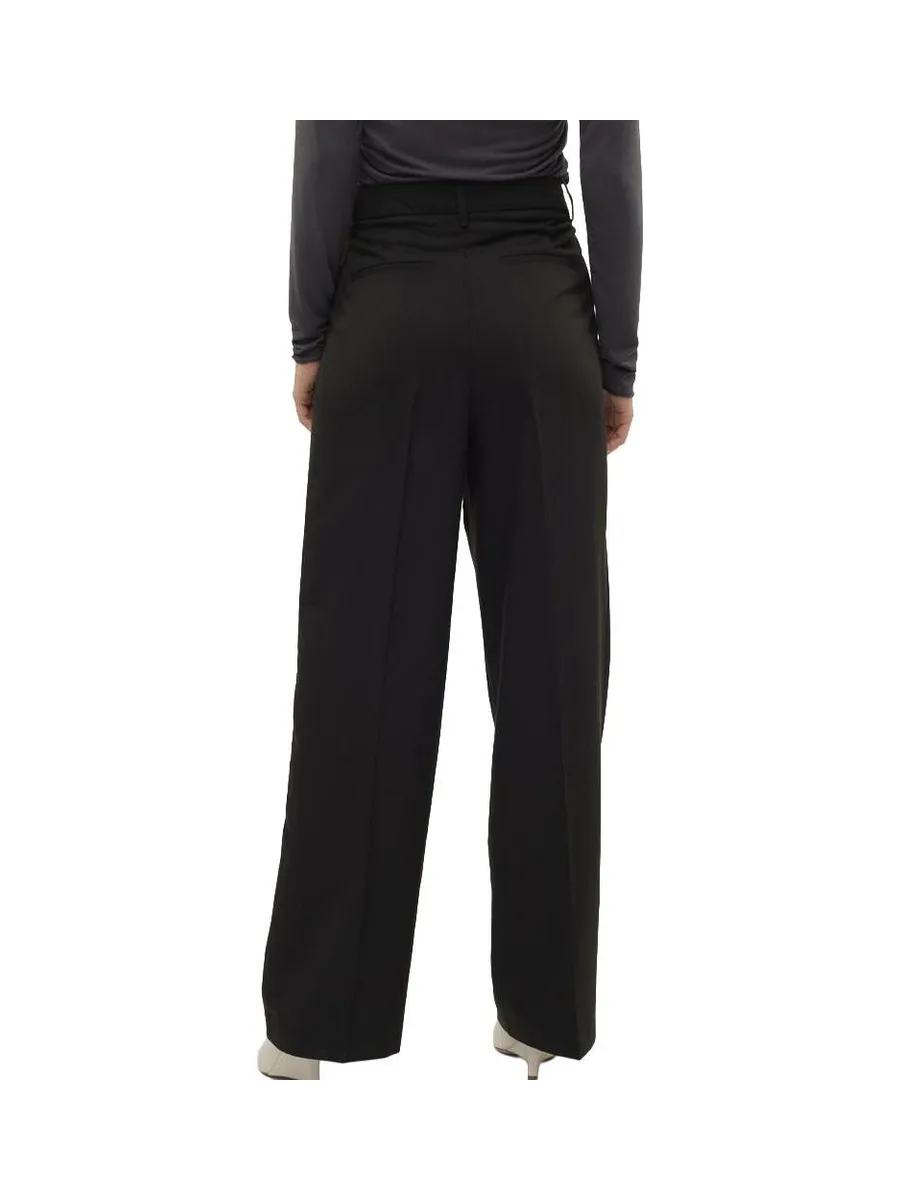 Pantalon fluide Noir Femme Vero Moda Nila 2