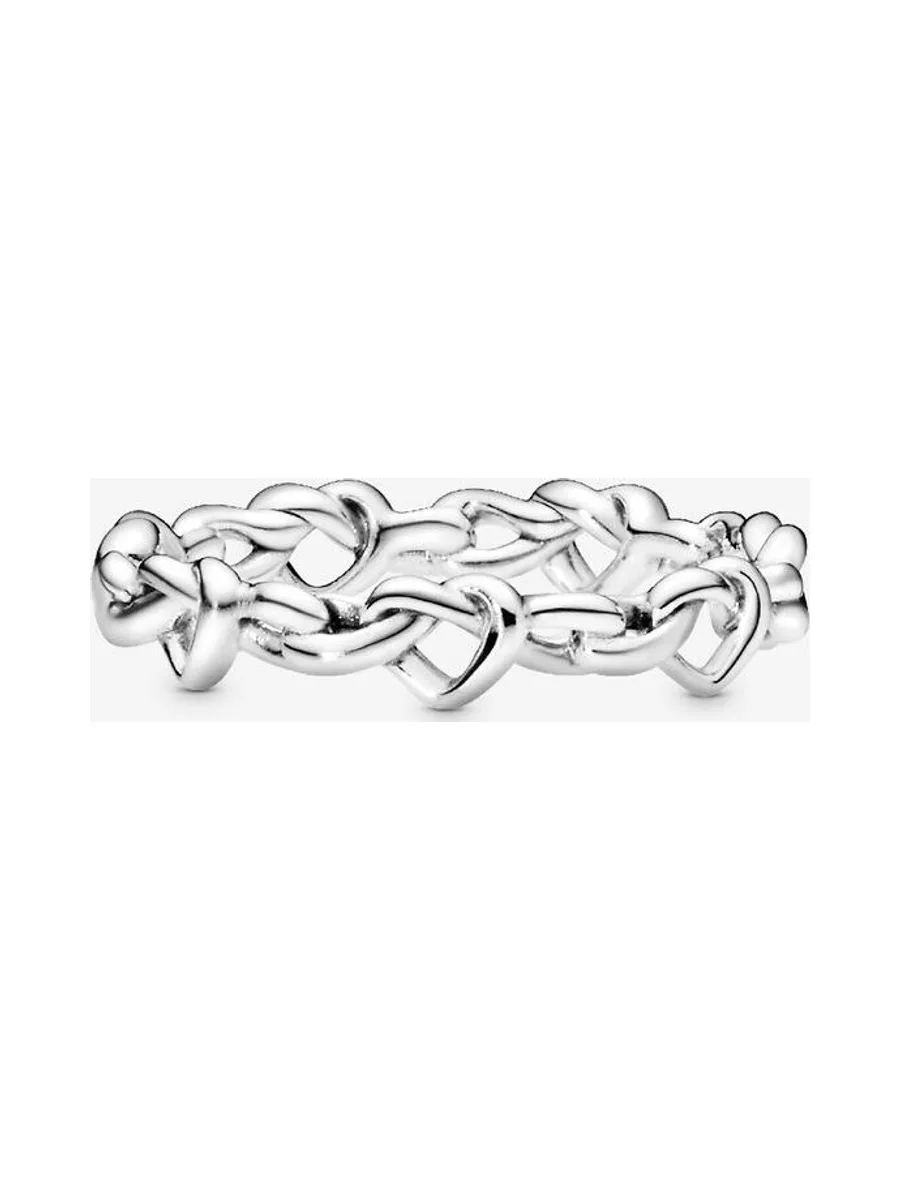 Pandora - Bague Cœur Knotted s en argent 2
