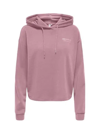 Sweat à Capuche Rose Femme Only Play Life 1