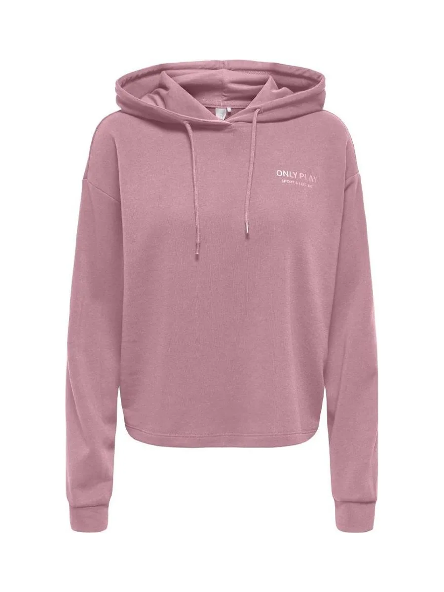 Sweat à Capuche Rose Femme Only Play Life 1
