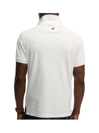 Polo Blanc Homme Superdry Classic Pique 2