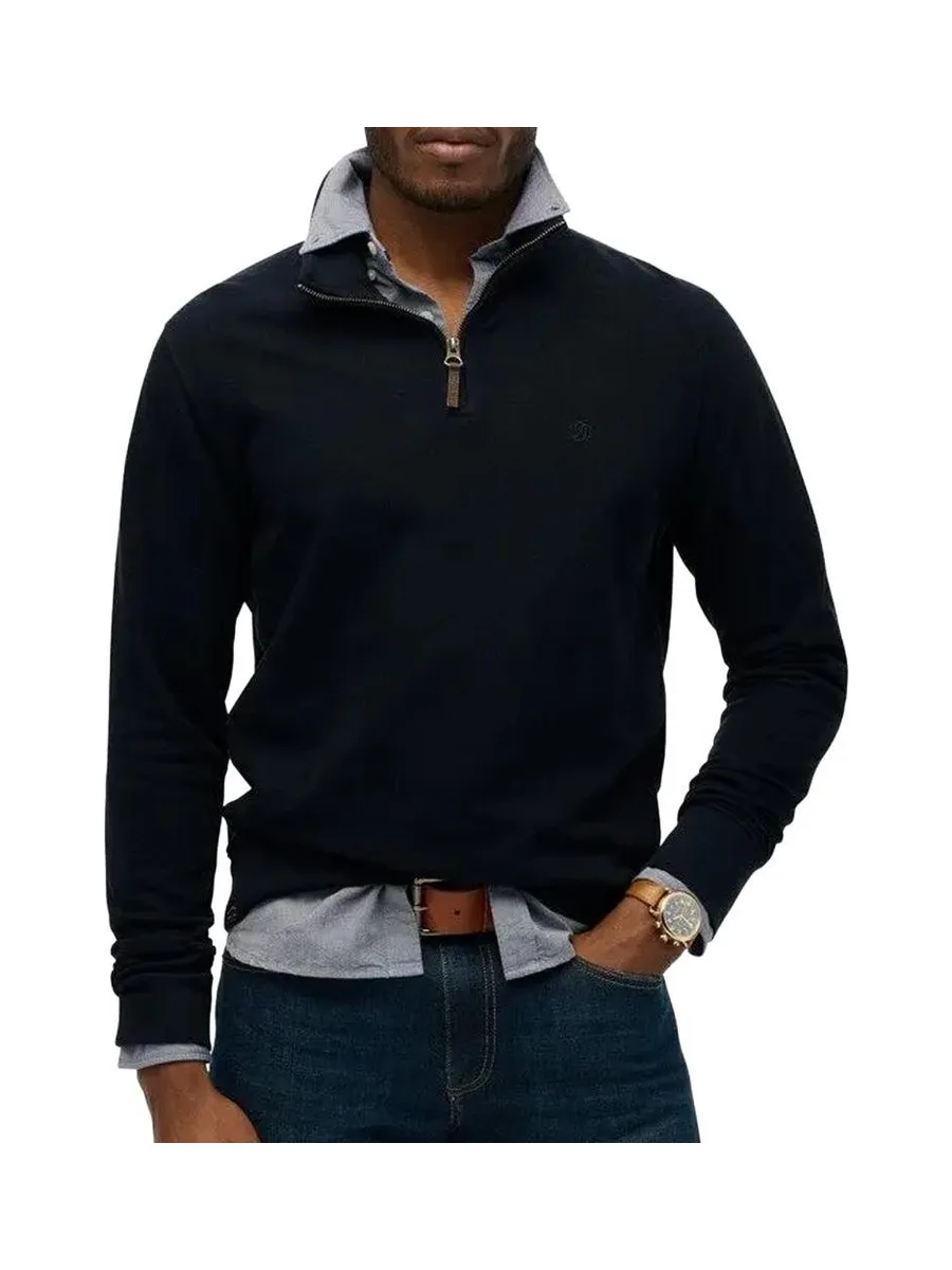 Sweat Noir Homme Superdry Classic Essential 2