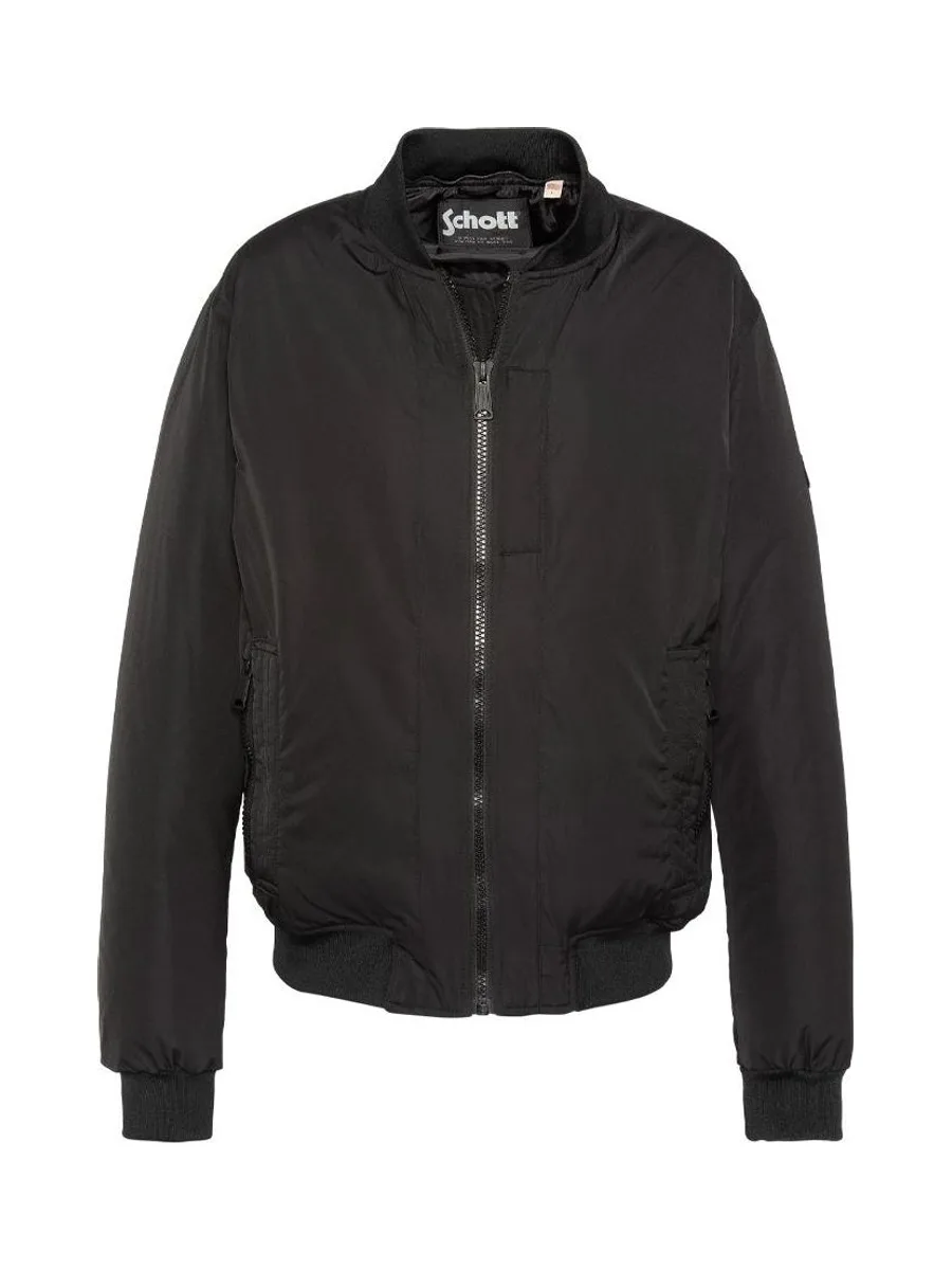 Blouson Noir Schott Pastron Amovible 5