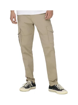 Pantalon Cargo Beige Foncé Homme Only & Sons Dean 1