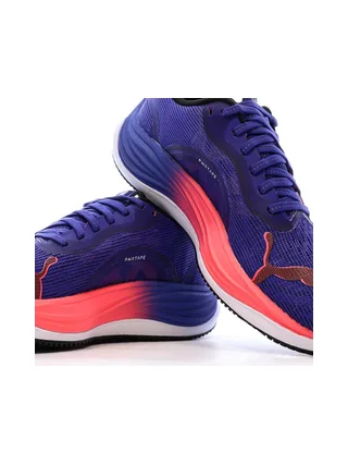 Chaussures de Running Bleu Femme Puma Velocity Nitro 3 7