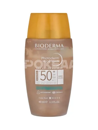 Bioderma Photoderm Nude Touch Mineral SPF50+ 40ml - Doree 2