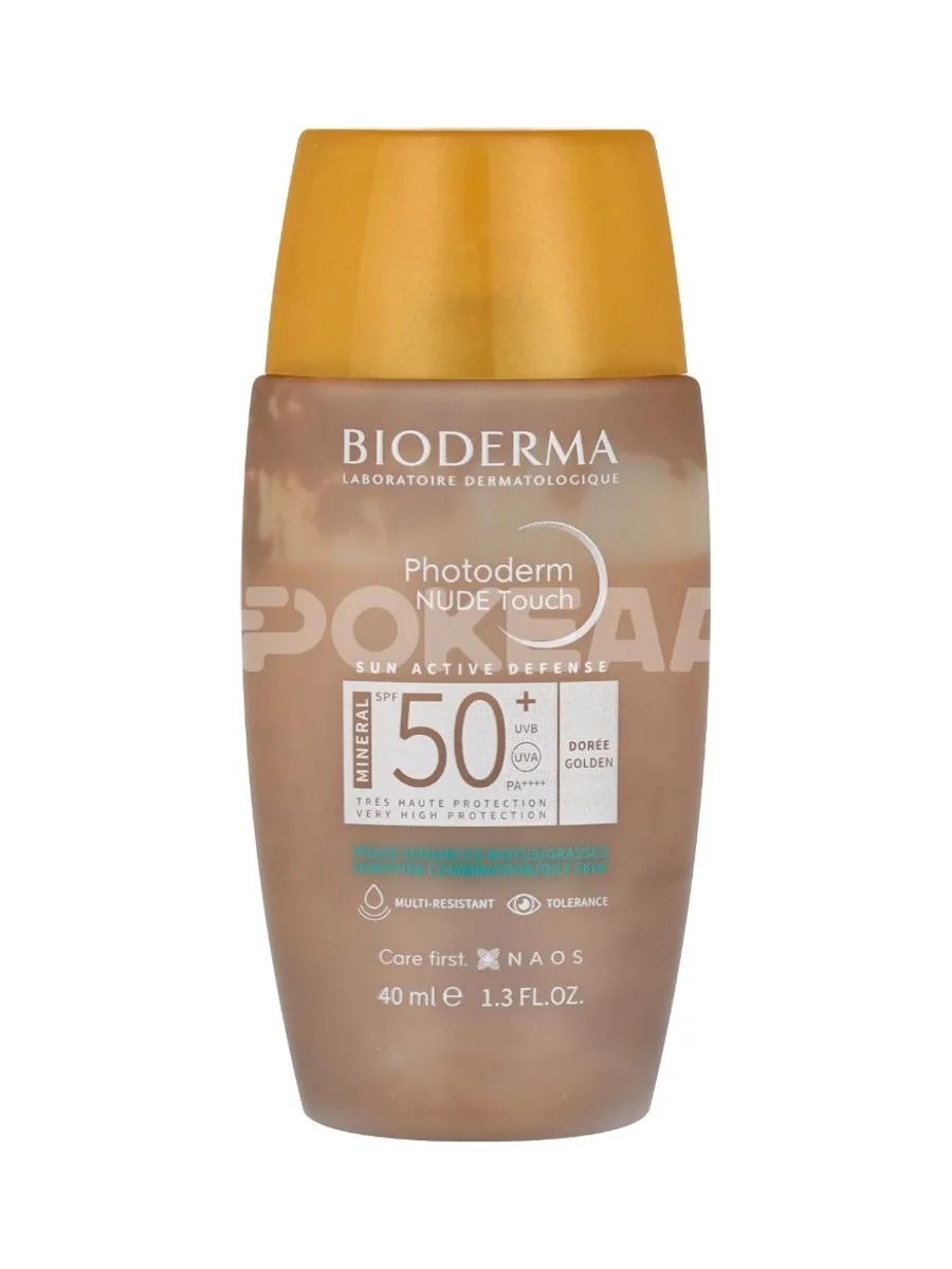 Bioderma Photoderm Nude Touch Mineral SPF50+ 40ml - Doree 2
