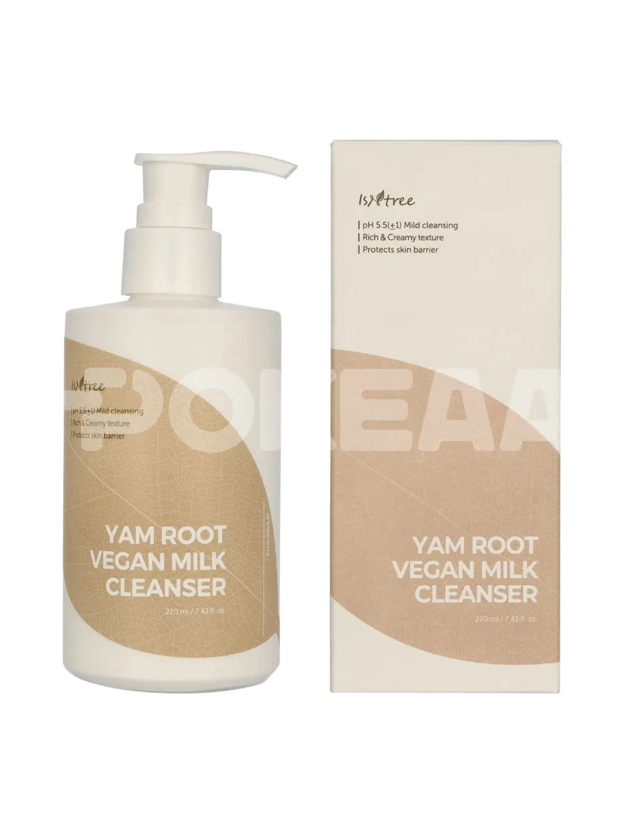 Isntree Yam Root Vegan Milk Cleanser 220ml 1