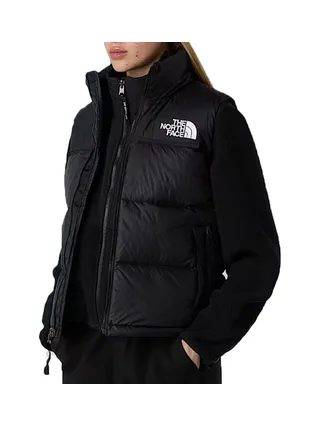 Doudoune Sans Manches Noire Femme The North Face Nuptse 1
