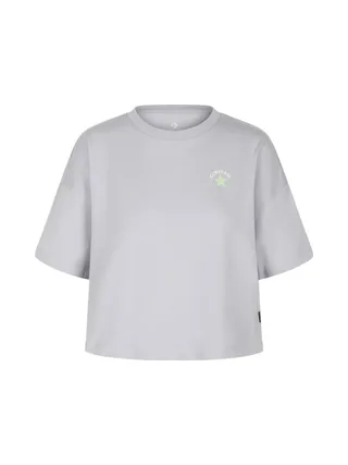 T-Shirt Gris Femme Converse Chuck Ghost 1
