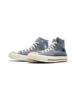 Baskets Bleu Homme Converse Chuck 70 A03664C 6