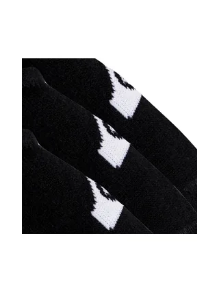 x3 Paires de chaussettes Noires Homme Quiksilver 3linerpack 2