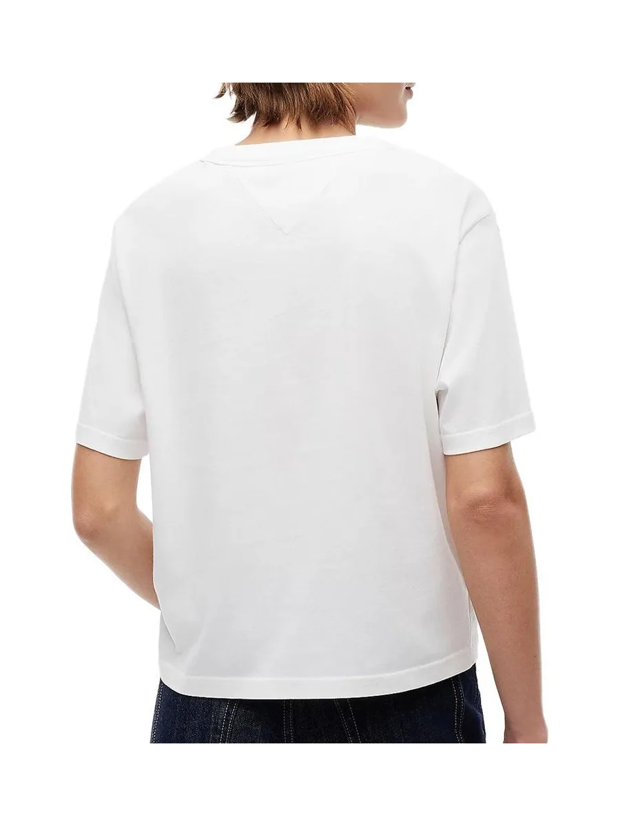 T-Shirt Blanc Tommy Hilfiger Badge 2