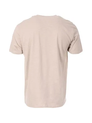 T-Shirt Beige Homme No Publik Flamme 2