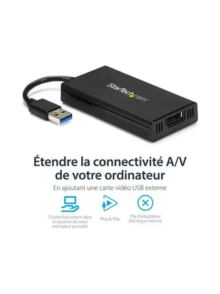 USB 3.0 to DisplayPort Adapter - 4K 8