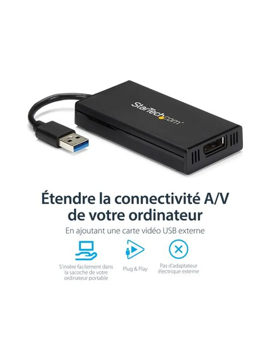 USB 3.0 to DisplayPort Adapter - 4K 8