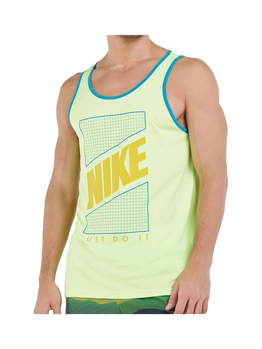 Débardeur Vert Homme Nike Tank 2