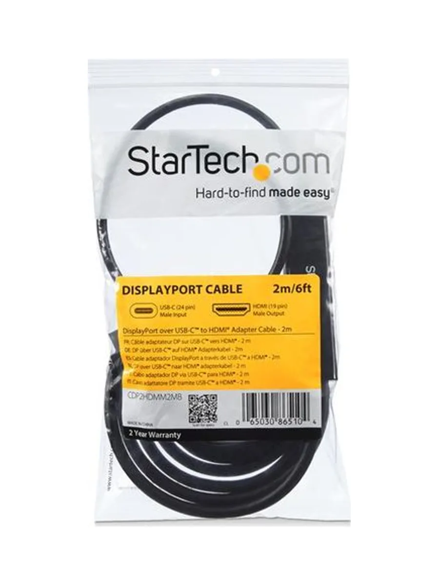 1m USB-C to HDMI Adapter Cable - 4K 30Hz 5