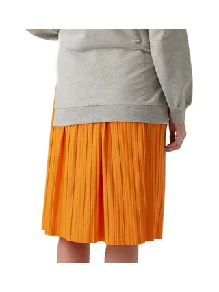 Jupe Orange de Grossesse Rose Femme Mamalicious 20018147 2
