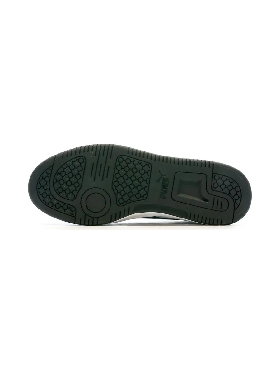 Baskets Noires/Blanches Homme Puma Rebound V6 Low 6
