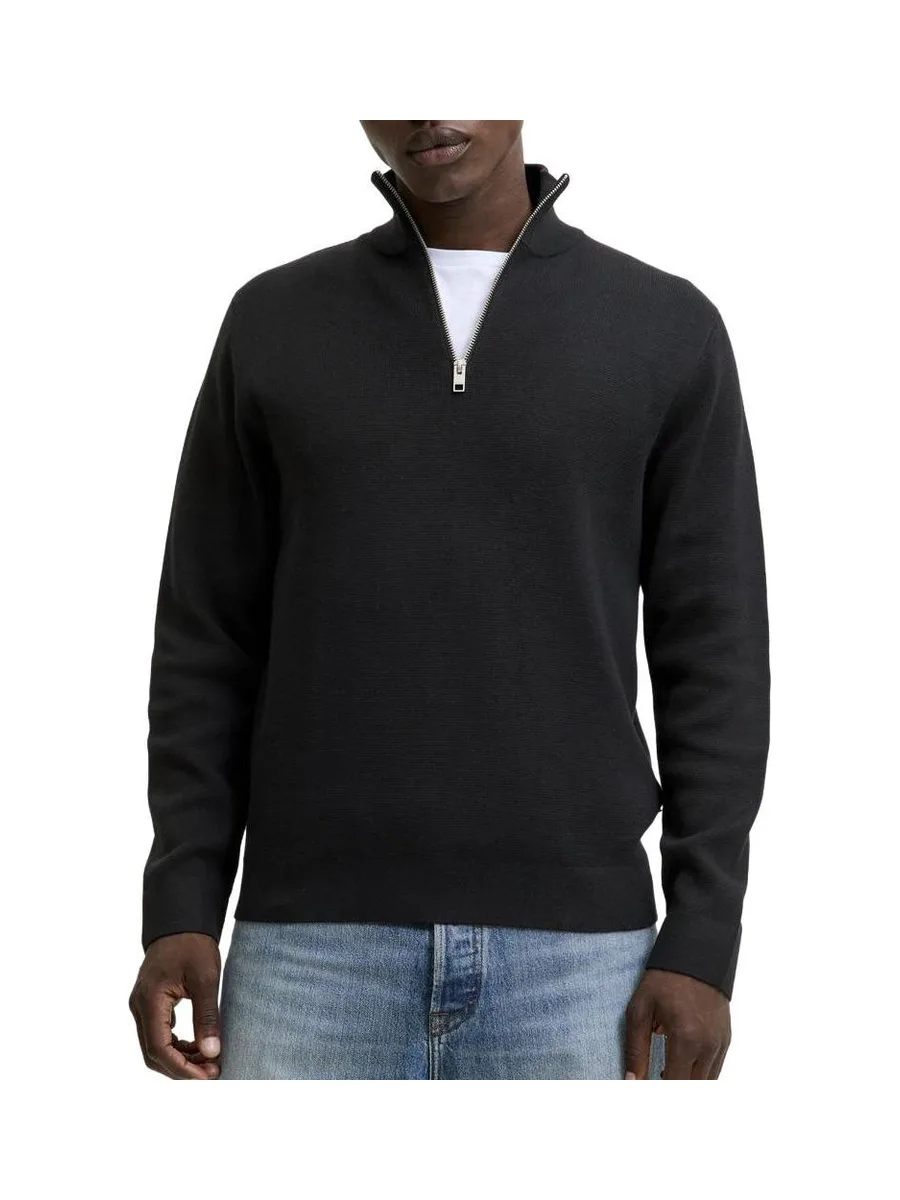 Pull Noir Homme Jack & Jones Milanoe 2