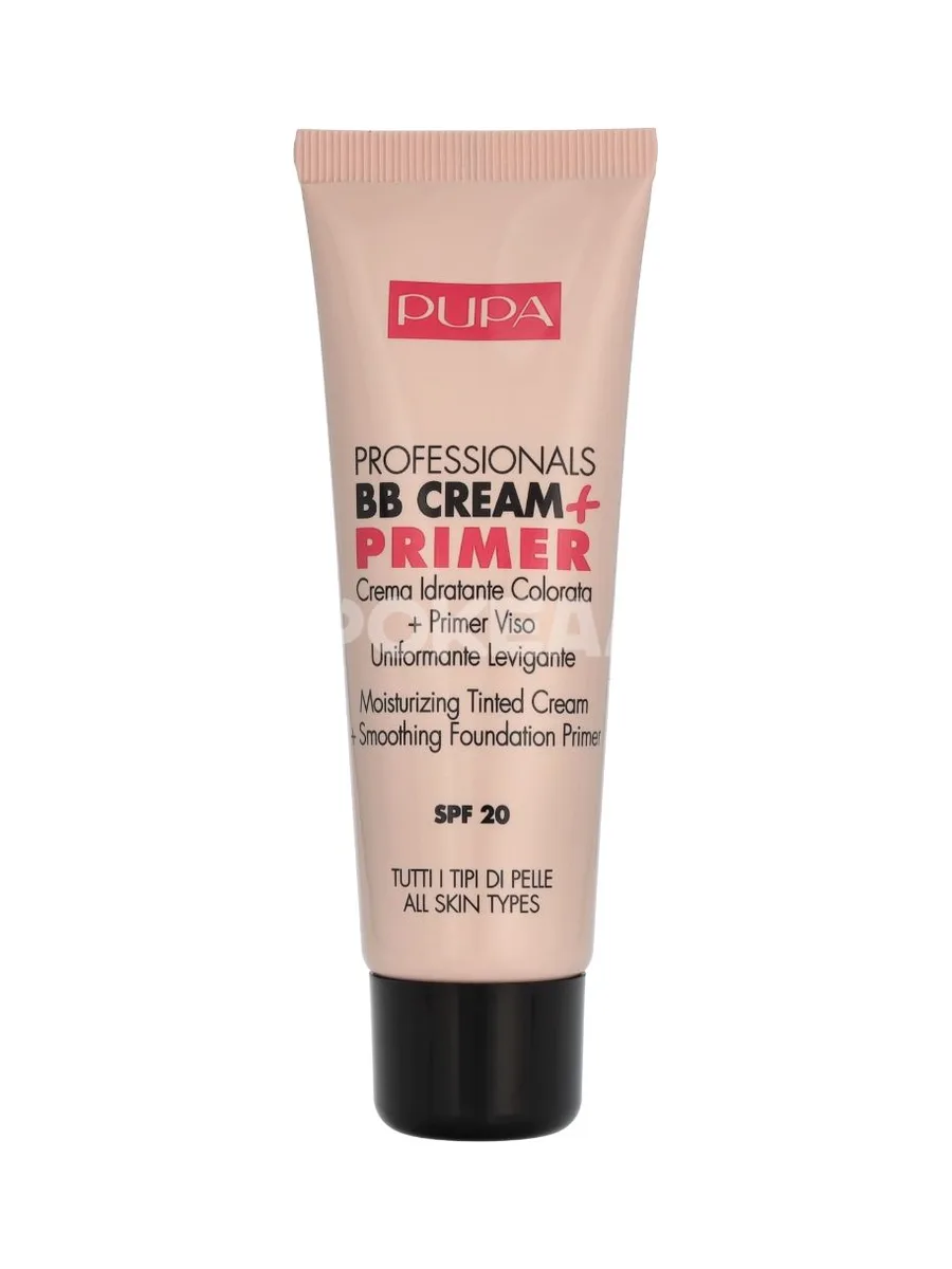 Pupa Pupa Professionals BB Cream + Primer SPF20 50ml - #002 Sand - All Skin Types 2