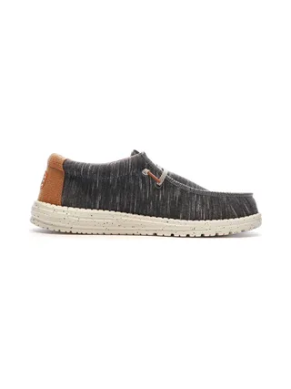 Chaussures Grises Chiné Homme Hey Dude Wally Jersey 2