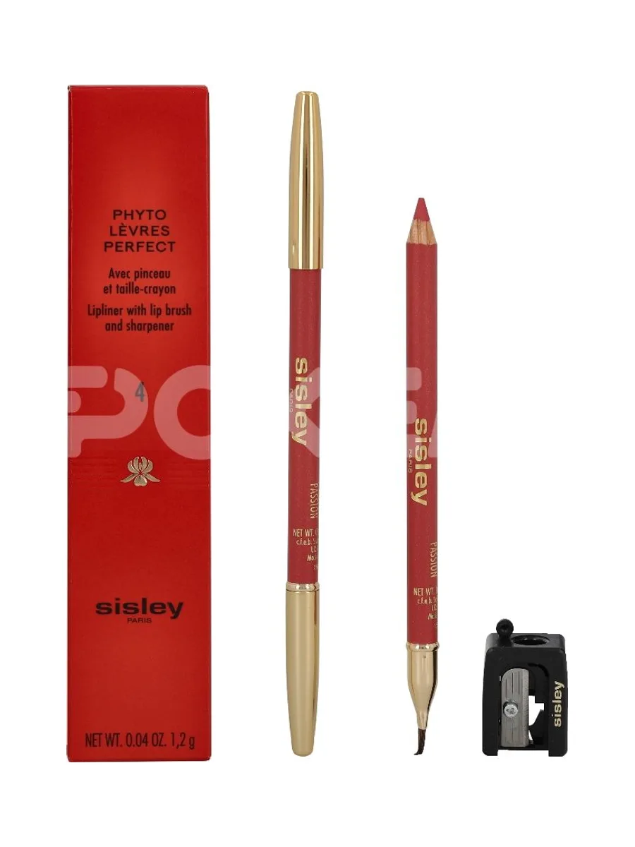 Sisley Phyto-Levres Perfect Lipliner 1.2g - #04 Rose Passion - With Lip Brush And Sharpener 1