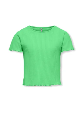 T-shirt Vert Fille Only Kids Ognella 1