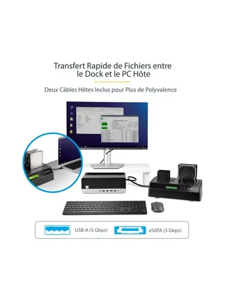 StarTech.com SATDOCK4U3RE media duplicator 9