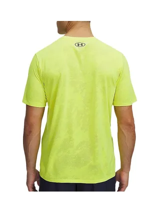 Maillot de Sport Jaune Homme Under Armour Ua Tech Vent 2