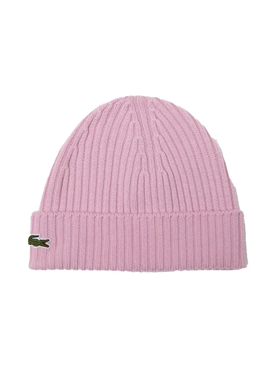 Bonnet Rose Femme Lacoste RB0001 2