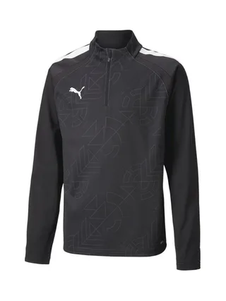 Sweat de Sport Noir Garçon Puma Teamliga Graphic 1