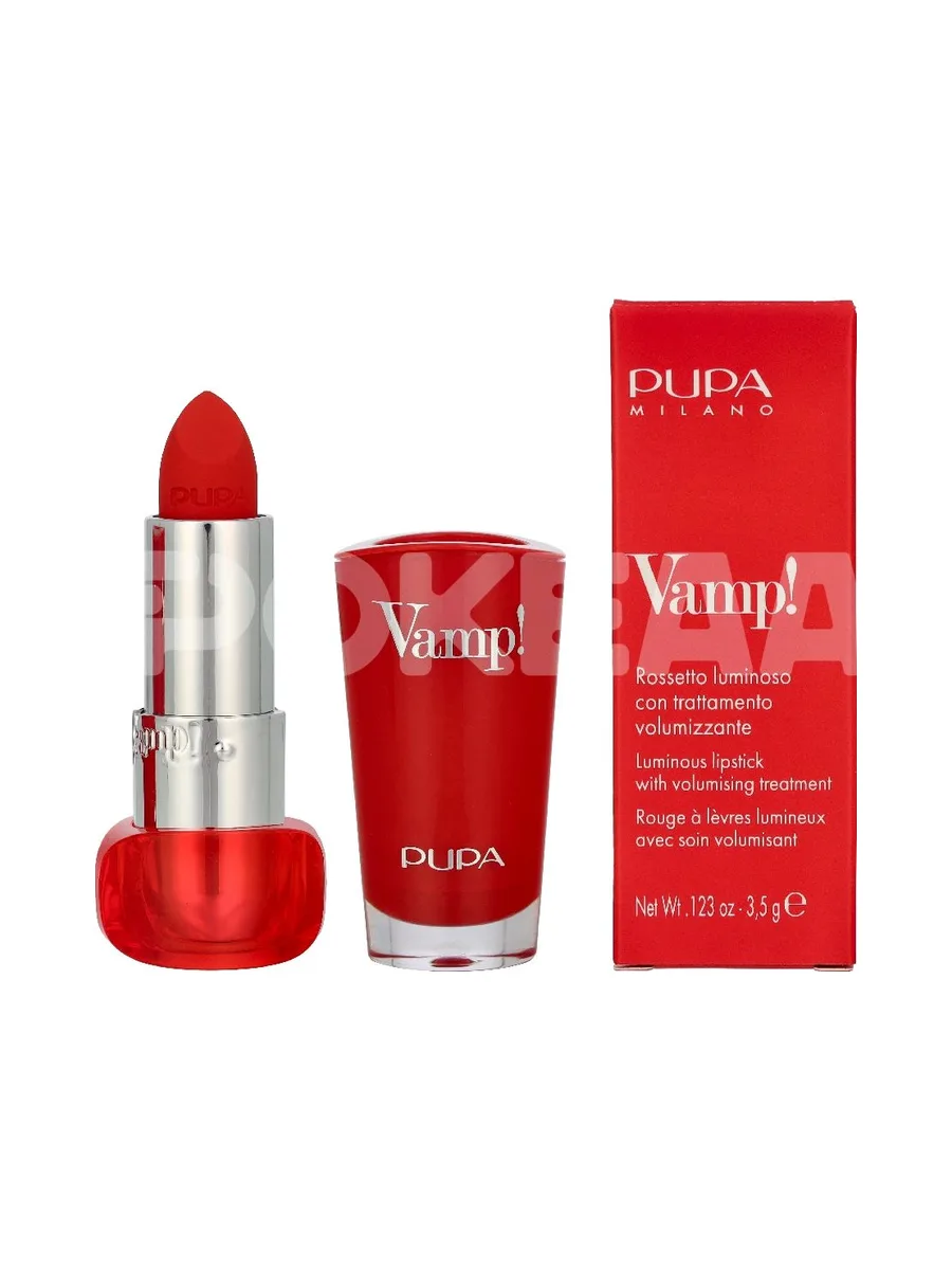 Pupa Vamp! Extreme Colour Lipstick 3.5g - #305 True Orange 1