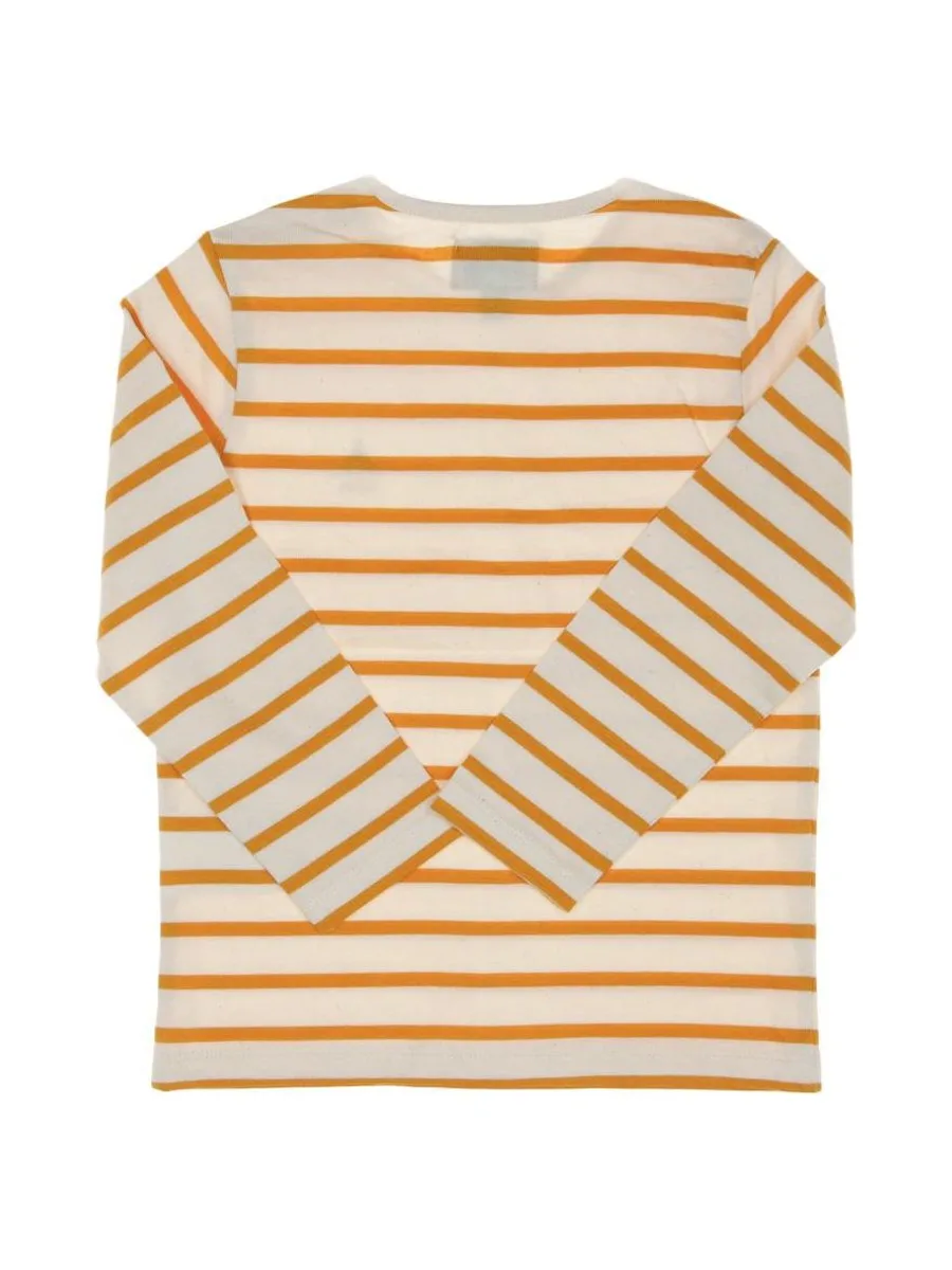 T-shirt Jaune à Rayures Enfant EOM Eloris 3