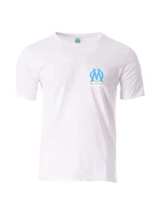 T-shirt Blanc Homme Olympique de Marseille 1